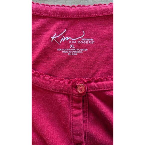 Womens Set Of 2 Size XL Everyday Long Sleeve Cotton Blend Basics T-shirts - Picture 4 of 10